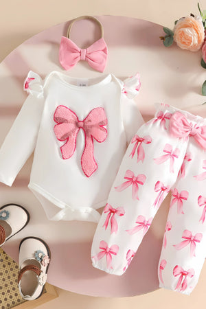 Pretty Pink Bows Set