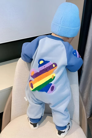 Rainbow Bear Romper