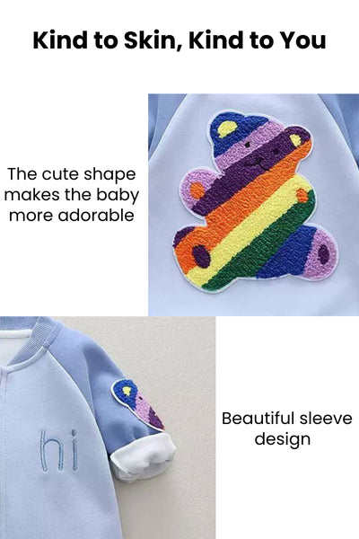 Rainbow Bear Romper
