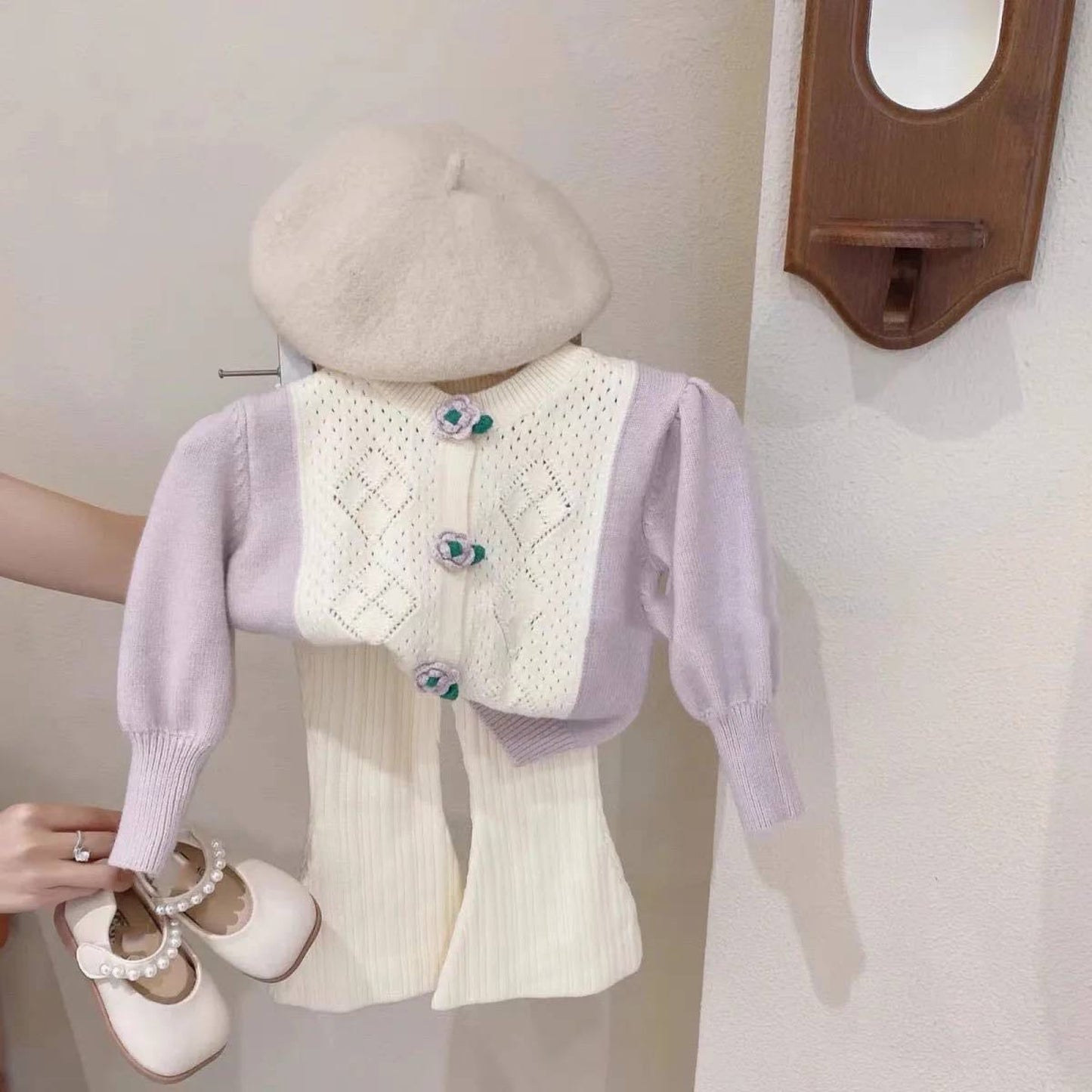 Winter Giggles Outfit for Girls