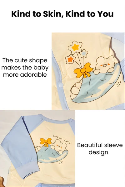 Bowed Bear Gentle Pajama Set