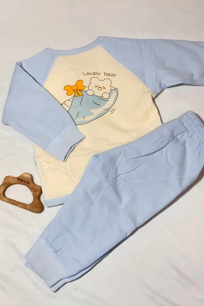 Bowed Bear Gentle Pajama Set
