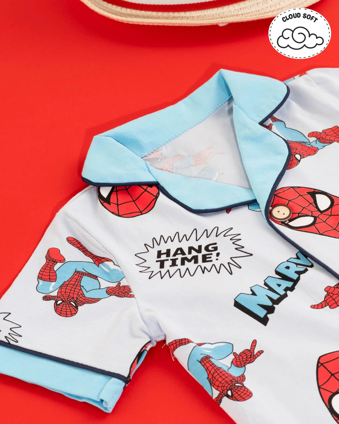 Boys Nightwear Collection: Spider-Man pajamas for kids. Pants set - Boys pyjamas